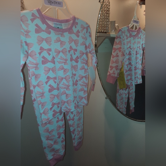 Other - Pink Bow Kids Pajamas